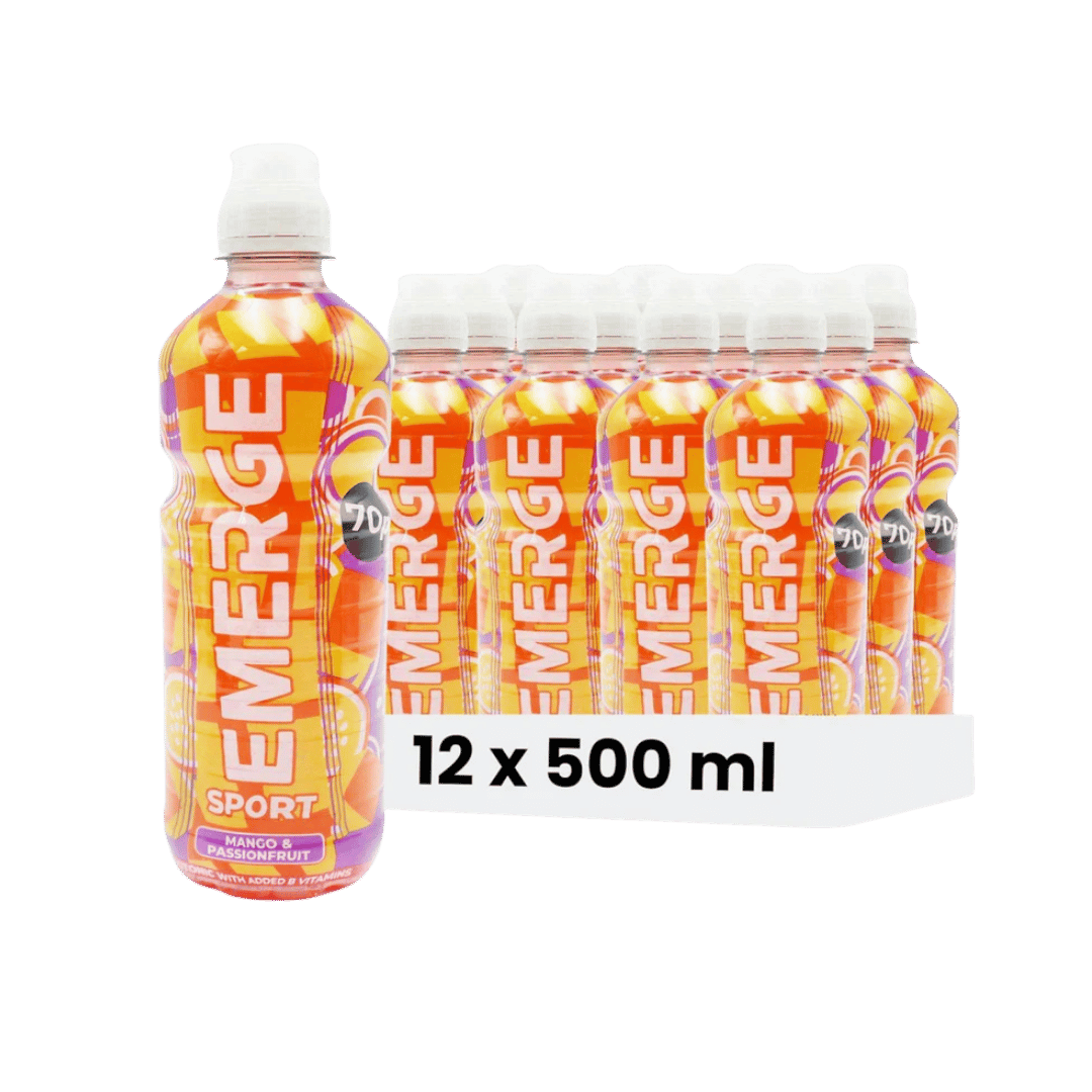 Case Emerge Mango & Passion Isotonic 12 x 500ml