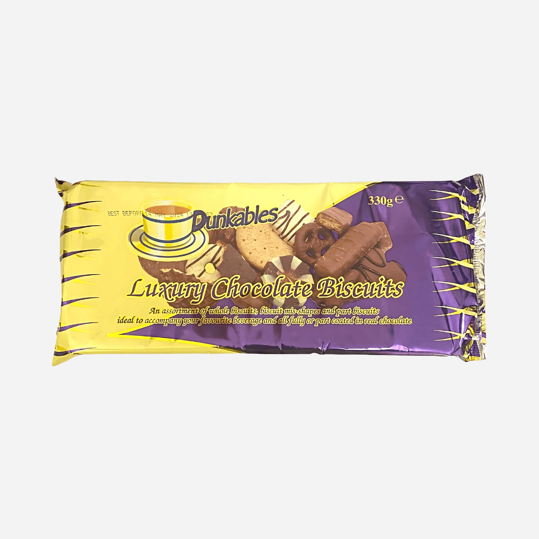 Famous Biscuits Dunkables Luxury Chocolate Mis-Shapes