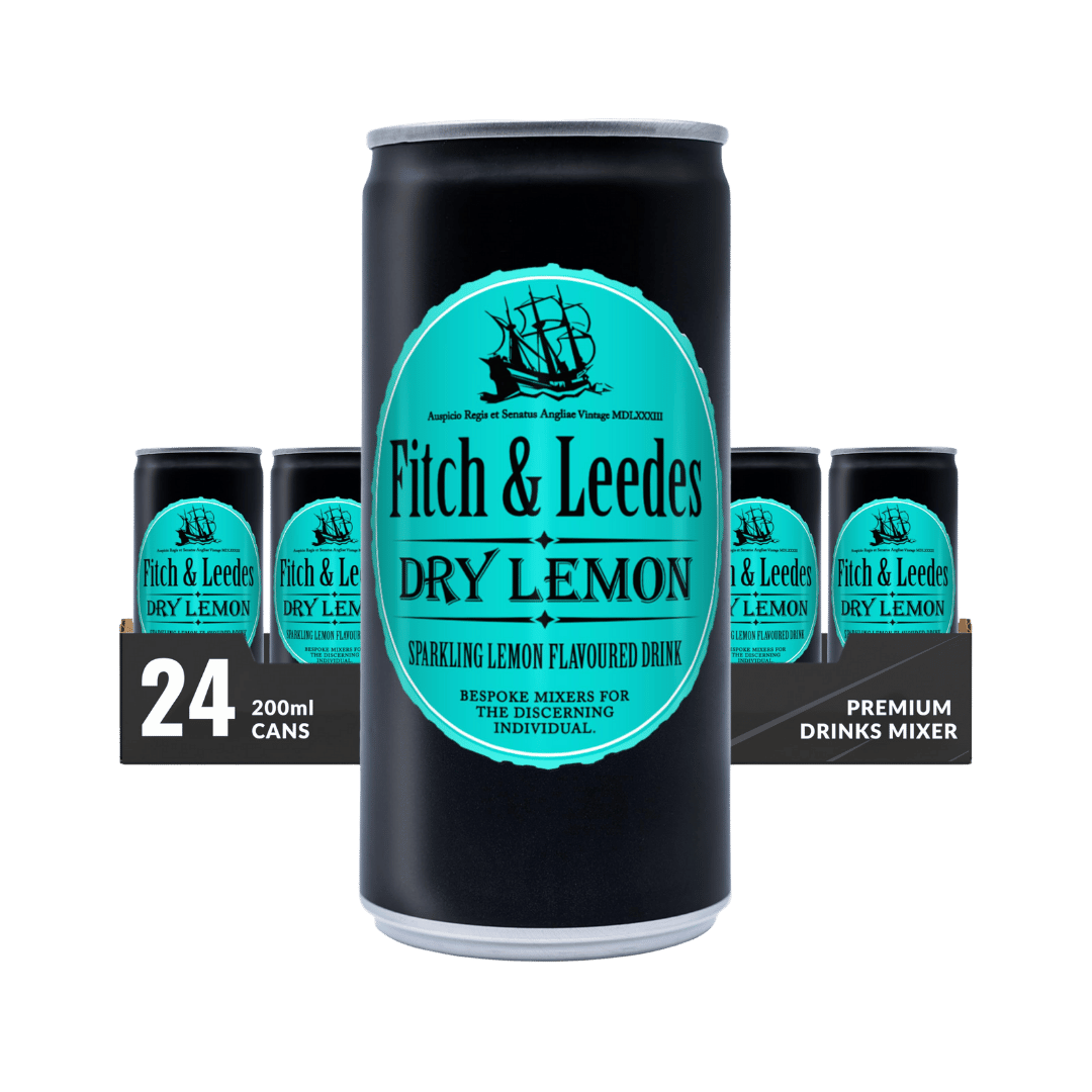 Fitch & Leedes Dry Lemon 24 x 200ml