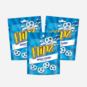 Flipz White Fudge Coated Pretzels