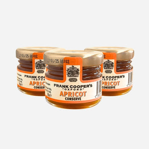 Frank Cooper's Apricot Conserve Jam Individual Glass Portion