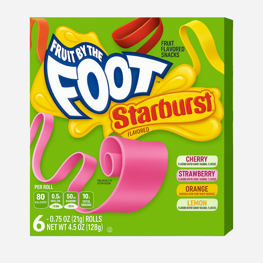 Fruit by the Foot – Starburst Flavoured Rolls
