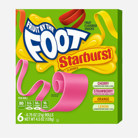 Fruit by the Foot – Starburst Flavoured Rolls