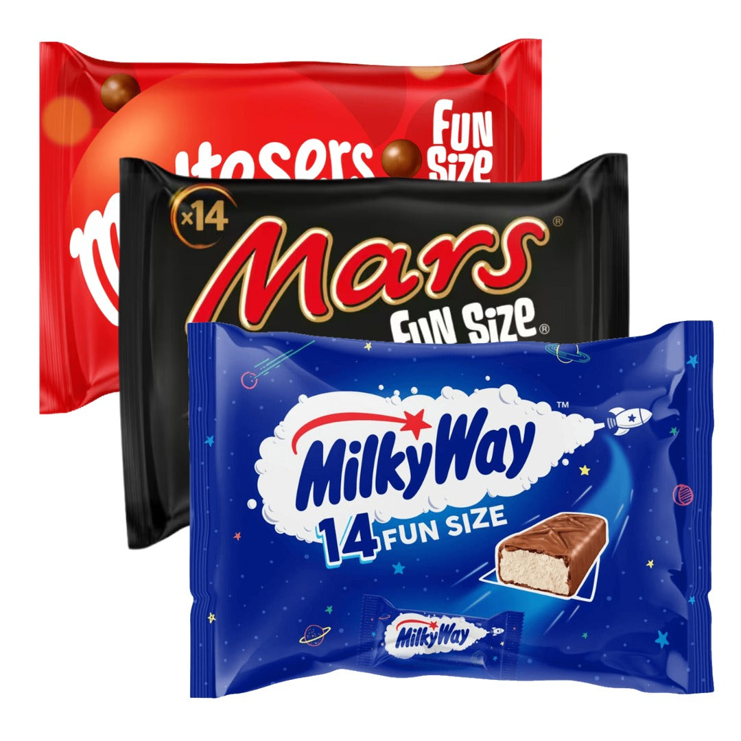 MULTIBUY Fun Size Chocolate Bundle 3 for £9.99