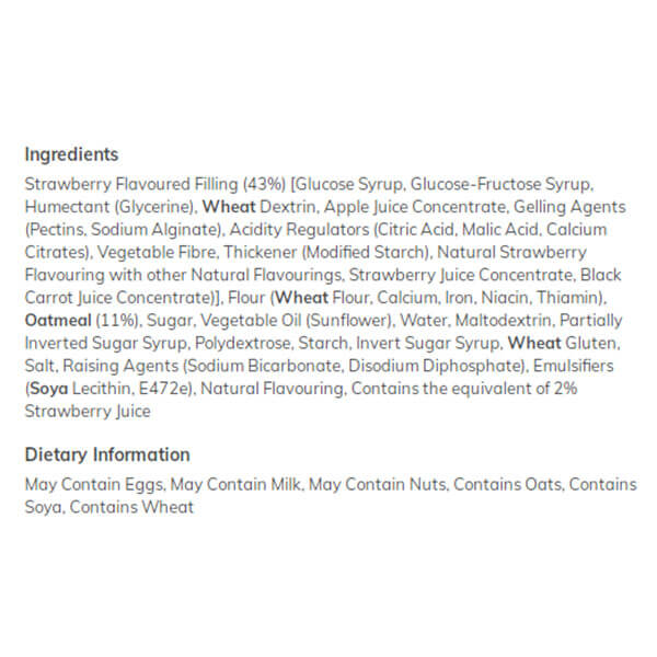 Special Bulk Buy 100 x Go Ahead Fruit & Oat Soft Bakes Strawberry 36g Bars