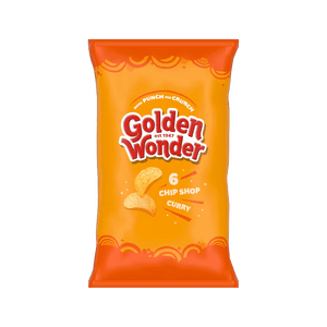 Golden Wonder Chipshop Curry Crisps