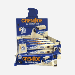 Grenade High Protein Low Sugar Oreo White Flavour Bars