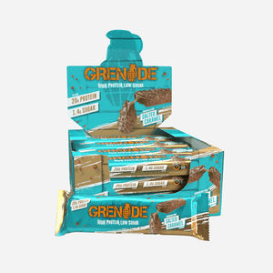 Grenade High Protein Low Sugar Chocolate Chip Salted Caramel Flavour Bars