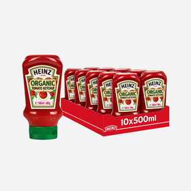 Heinz Organic Ketchup 10 x 500ml