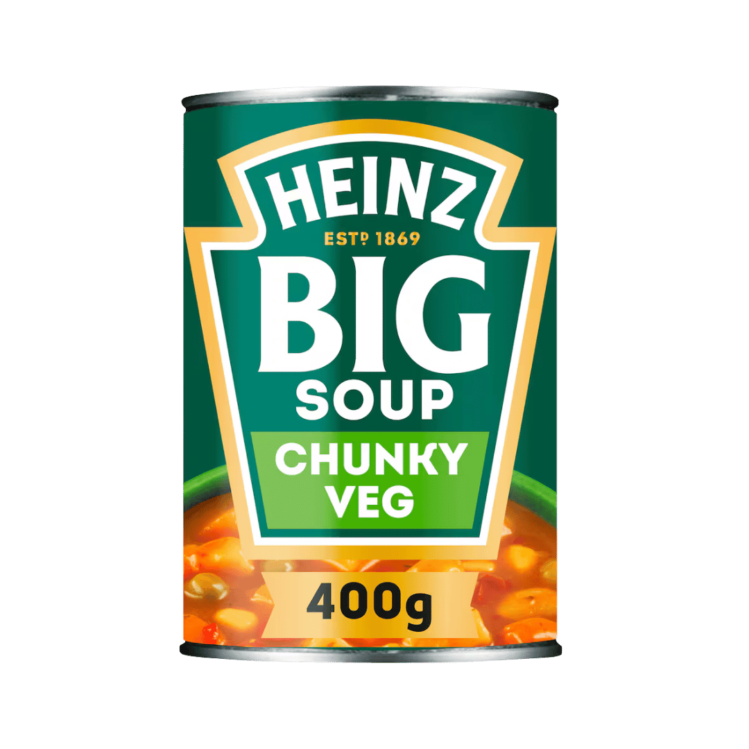 MULTIBUY Heinz Big Soup Vegetable 4 FOR £3.99