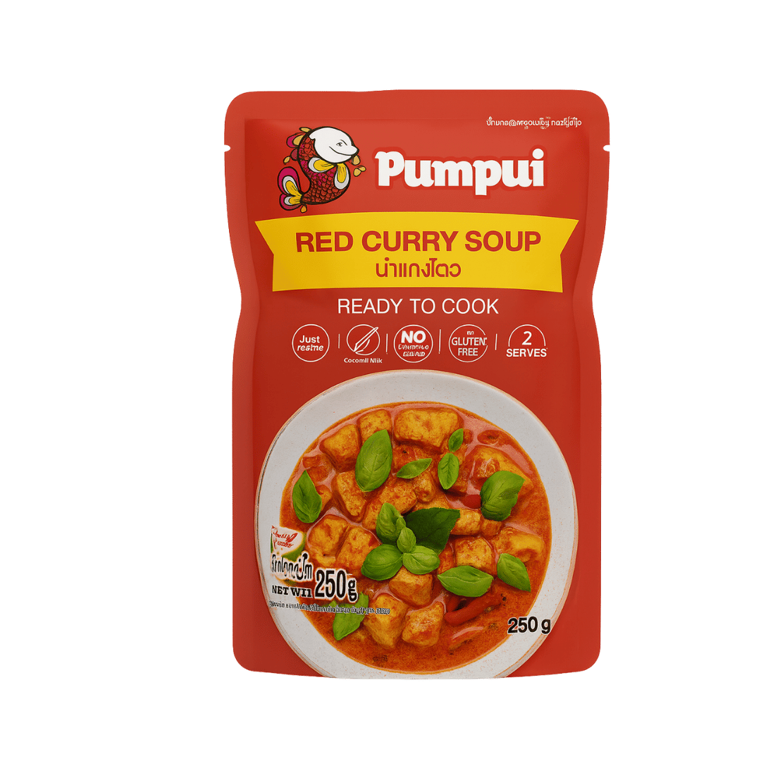 Pumpui Thai Red Curry Soup