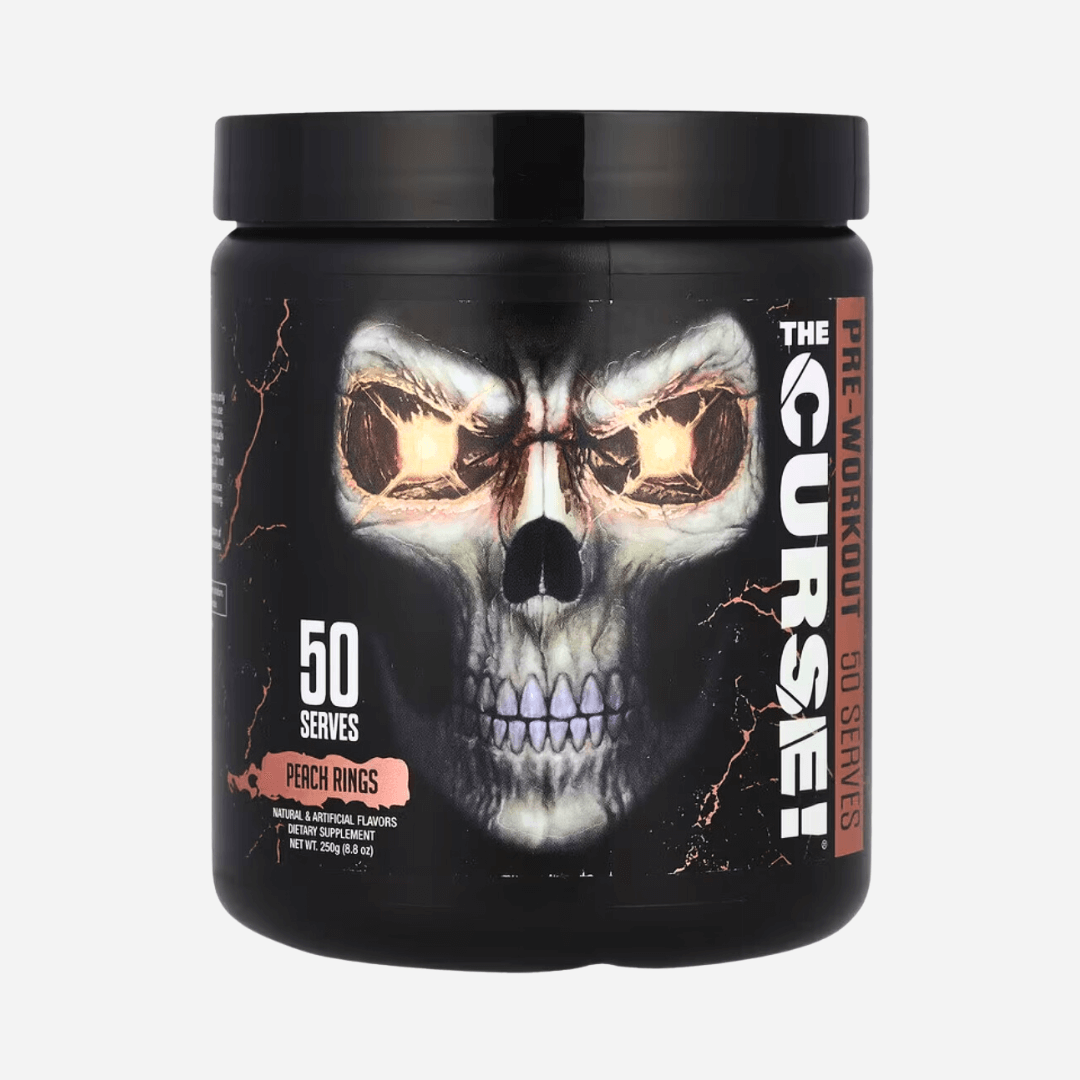 JNX Sports The Curse Pre-Workout Peach Rings Flavour