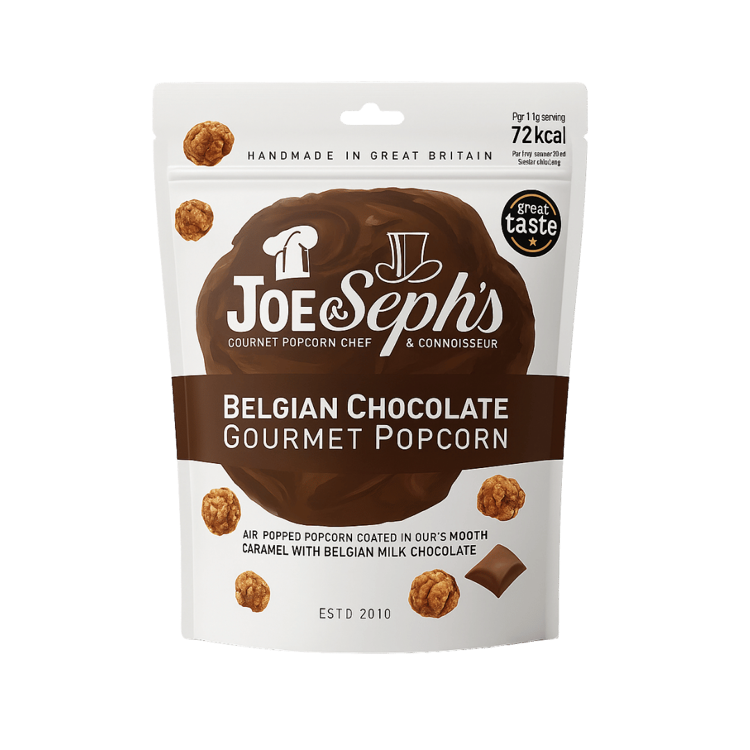 Joe & Seph's Belgian Chocolate Gourmet Popcorn