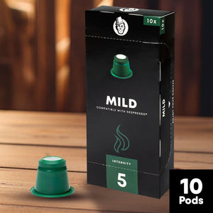 10 x Mild Everyday Coffee Nespresso Pods