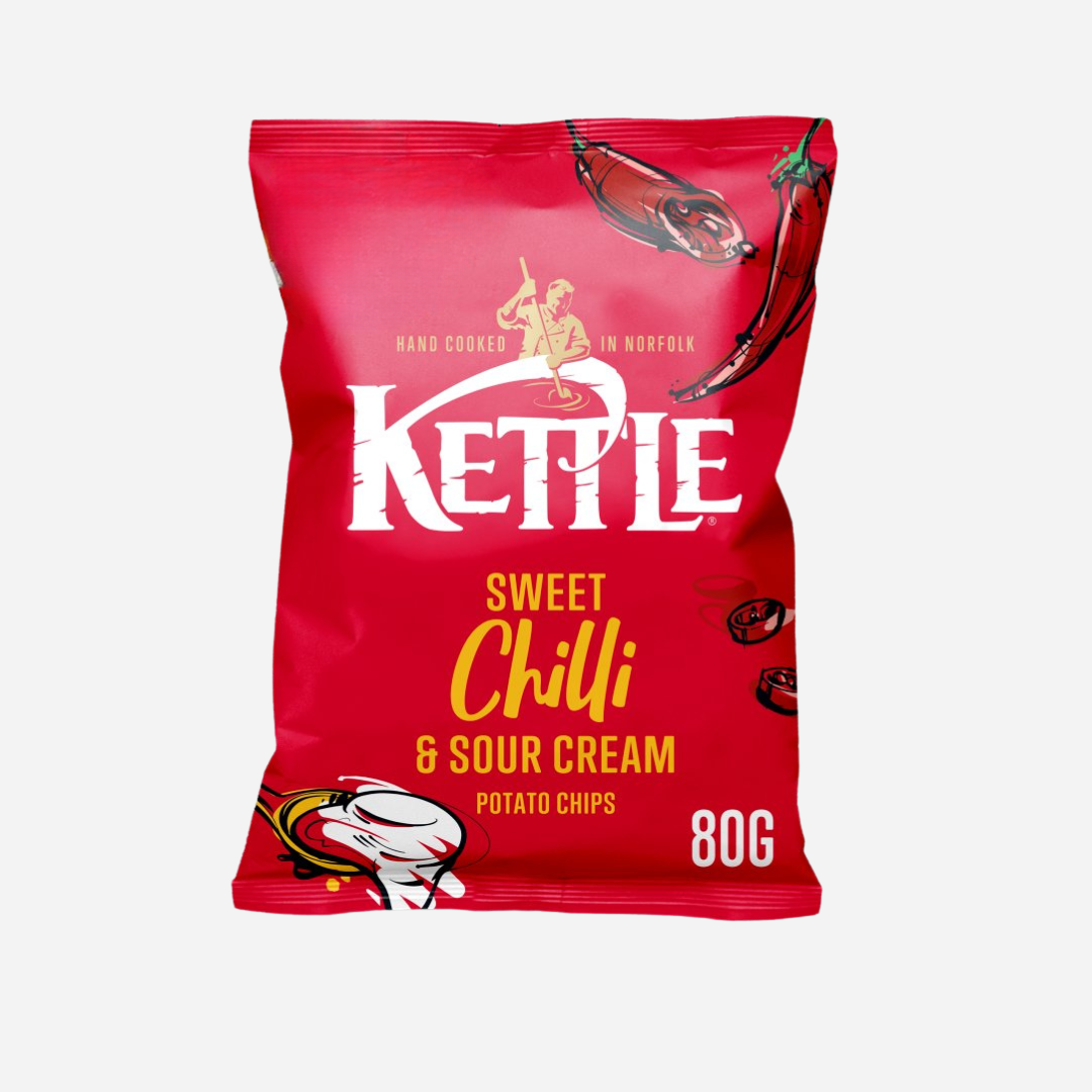 Kettle Sweet Chilli & Sour Cream Crisps Case