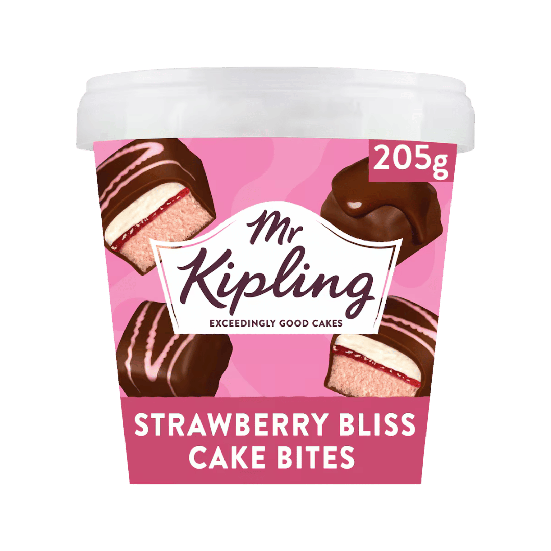 Mr Kipling Strawberry Bliss Cake Bites