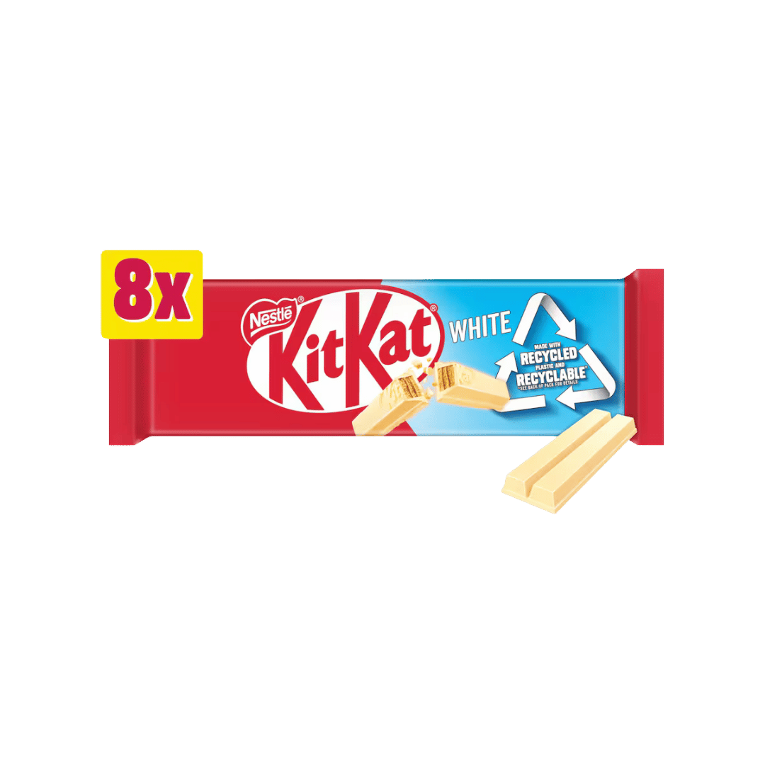 KitKat White 2 Fingers 8 Pack