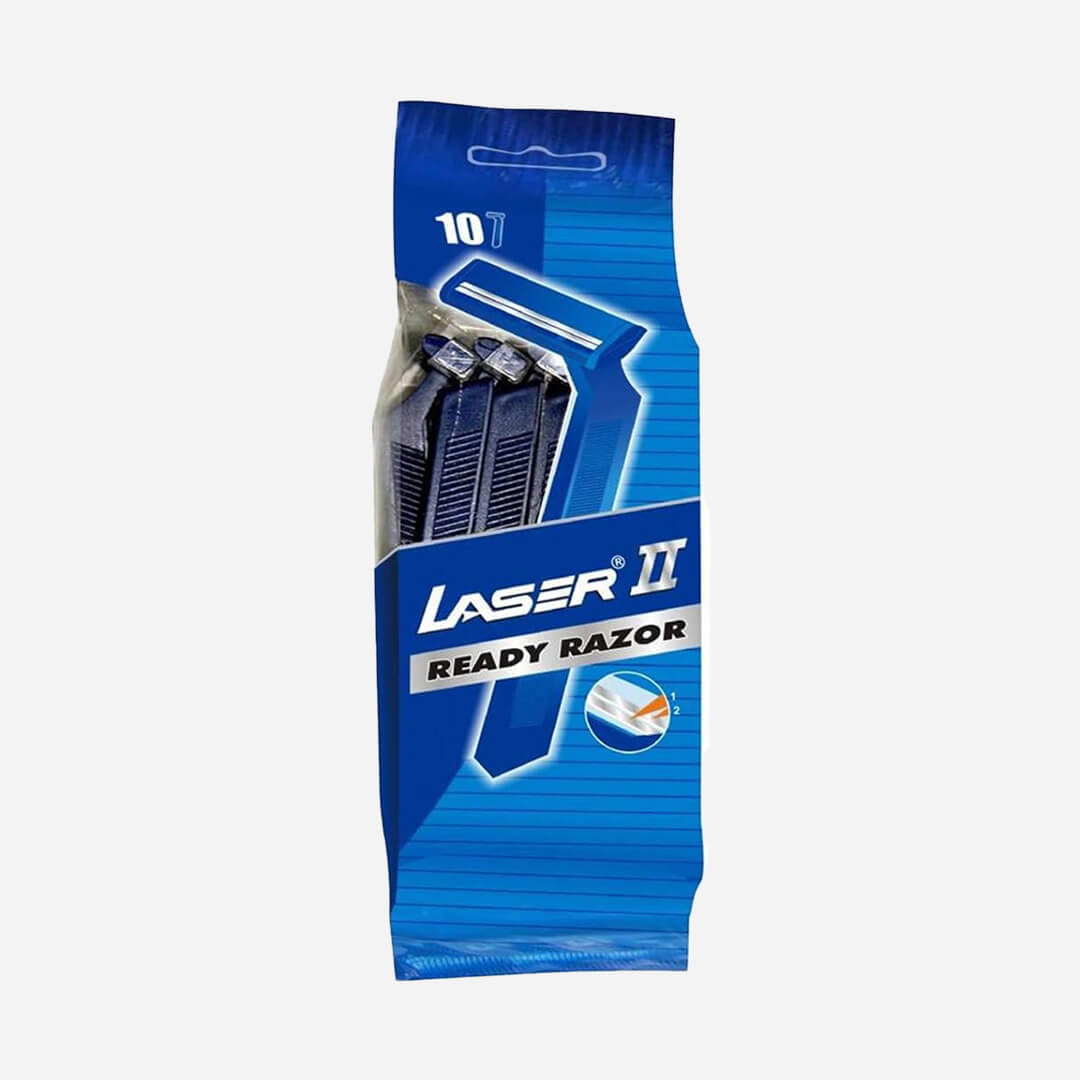 Laser II Twin Blade Disposable Razors – Discount Dragon