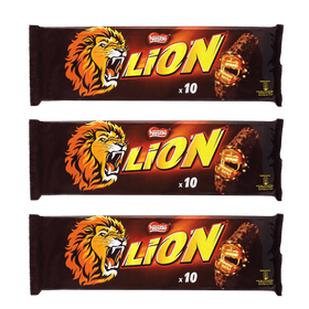 MULTIBUY Nestle Lion Milk Chocolate Bars 3 for £9.99