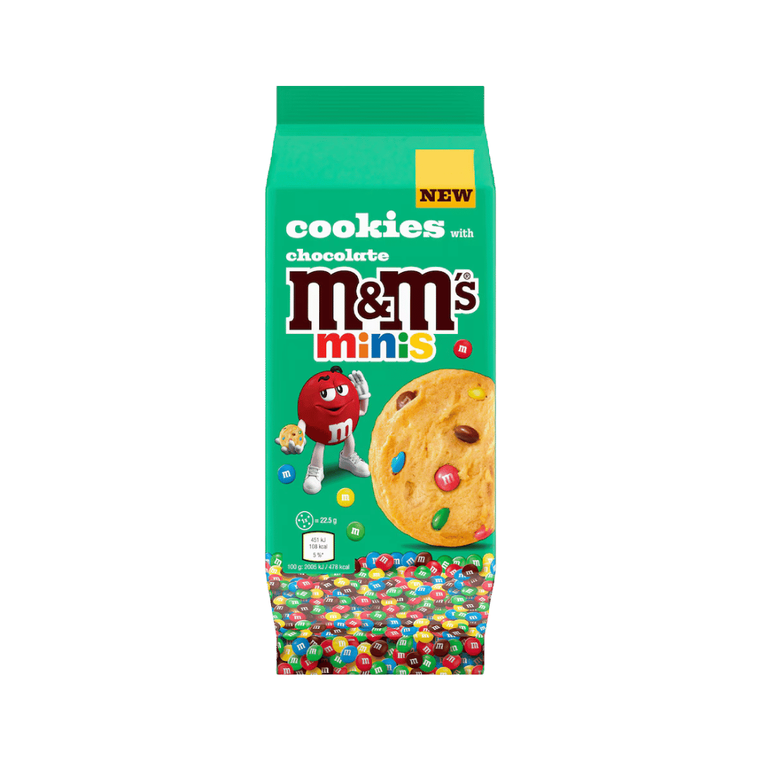 M&M Minis Cookies With Chocolate