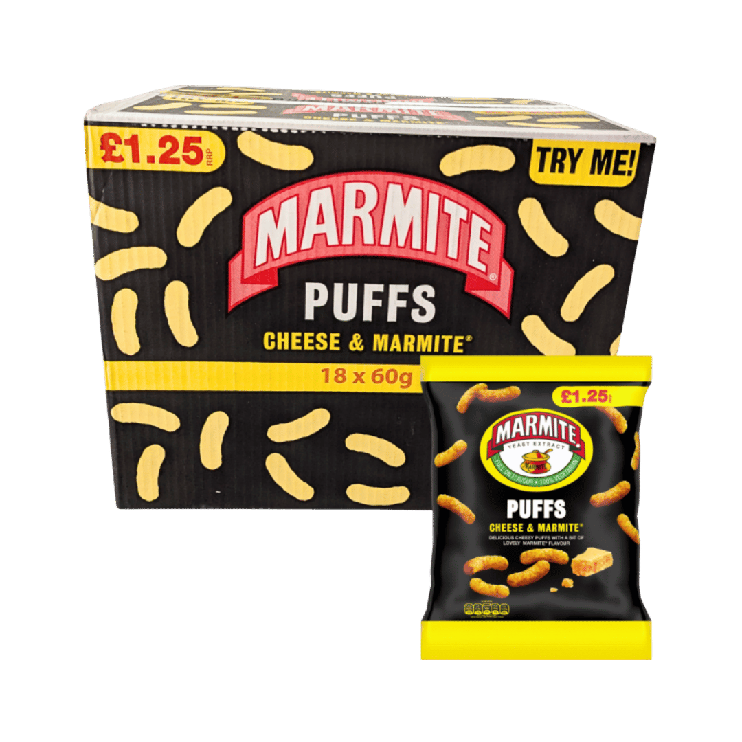 Marmite Puffs Cheese & Marmite
