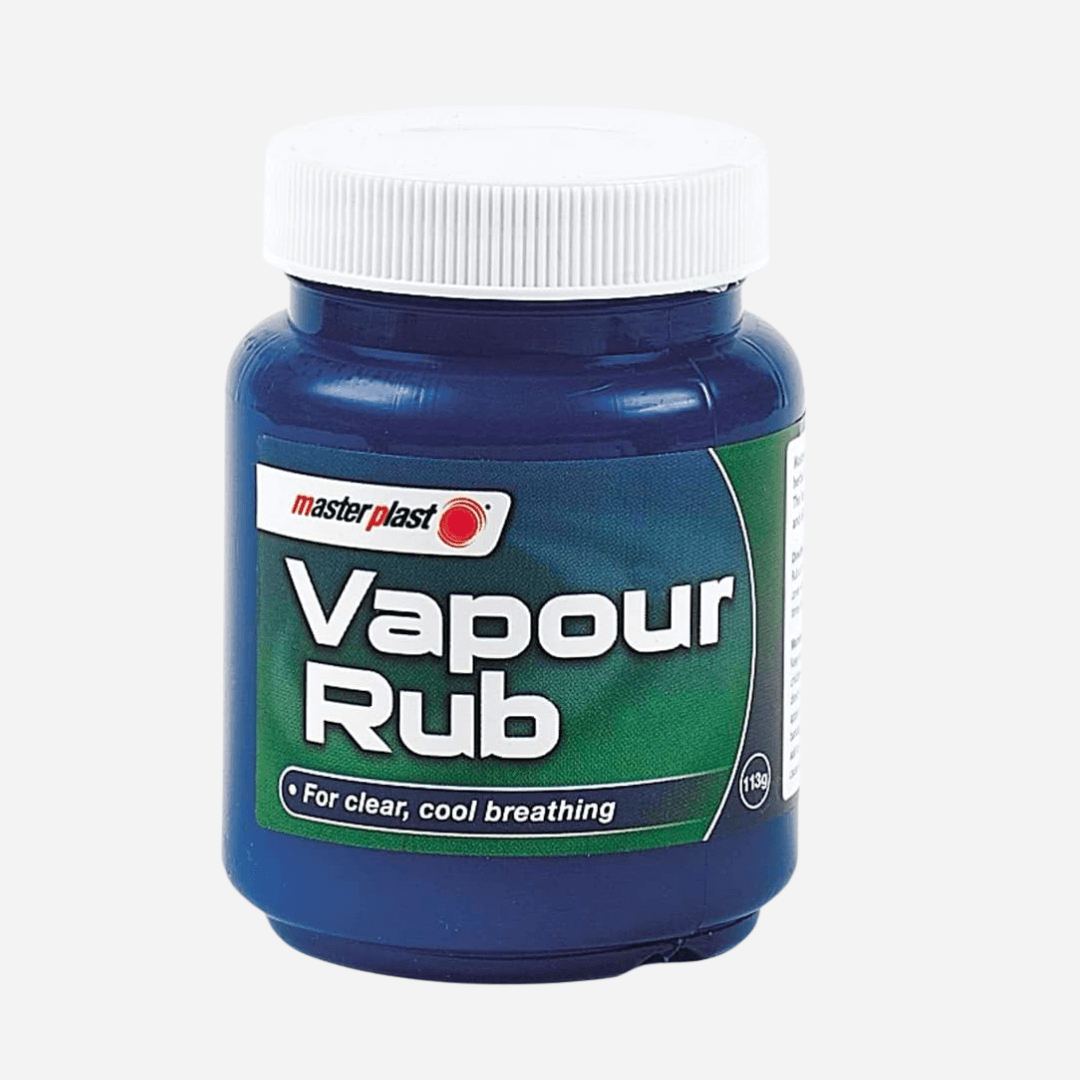 1 x Masterplast Vapour Rub Helps Clear Breathing 100g Tub