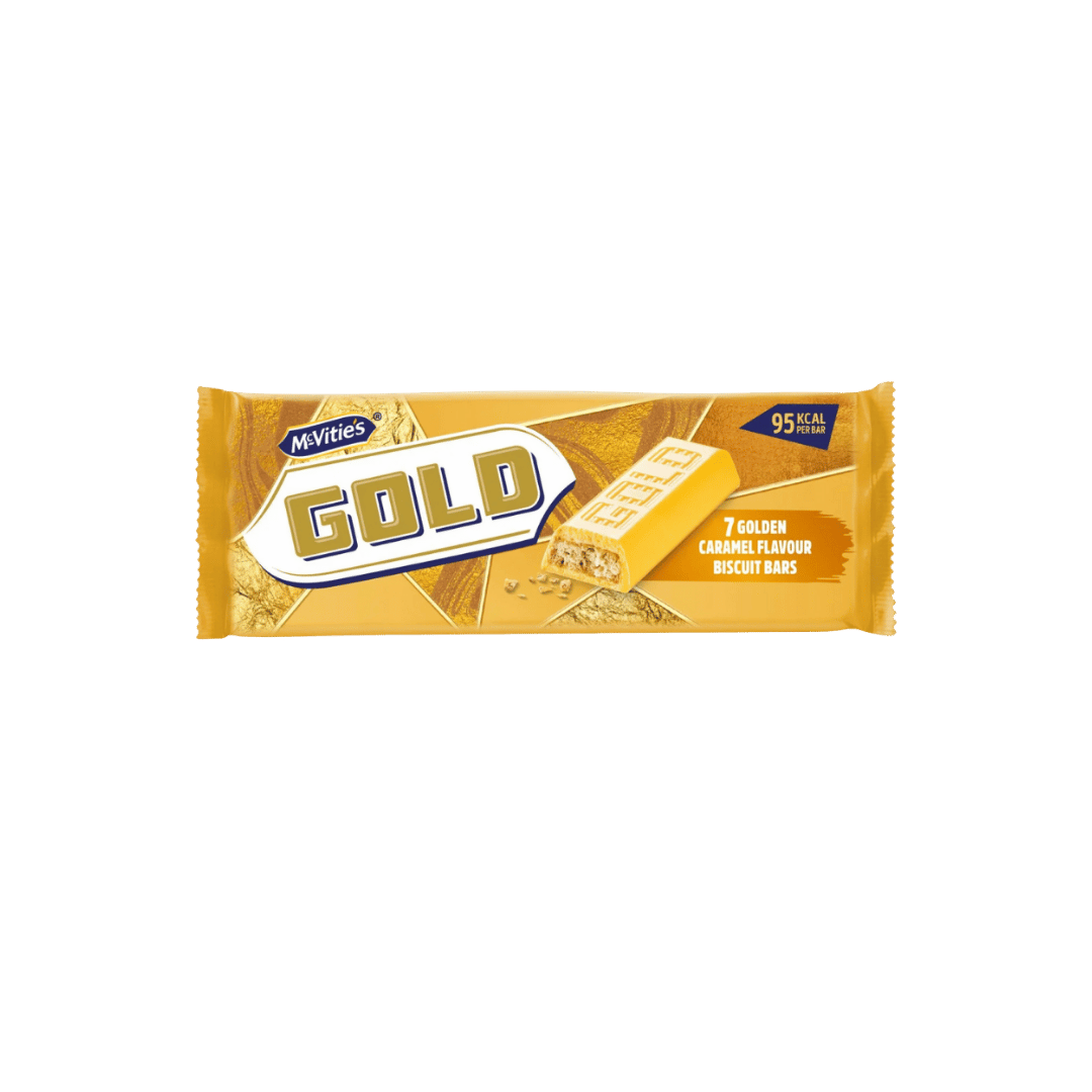 McVitie's Gold Caramel Flavour Biscuit Bars Multipack
