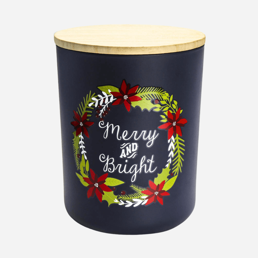 Merry And Bright Festive Forest Twin Wick Candle