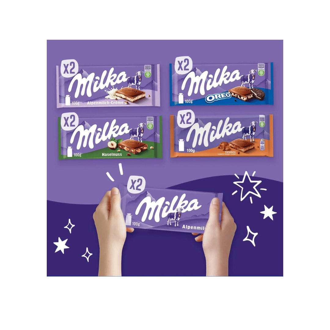 Selection Gift Sharing Bulk Box 10 Assorted Chocolate Tablets