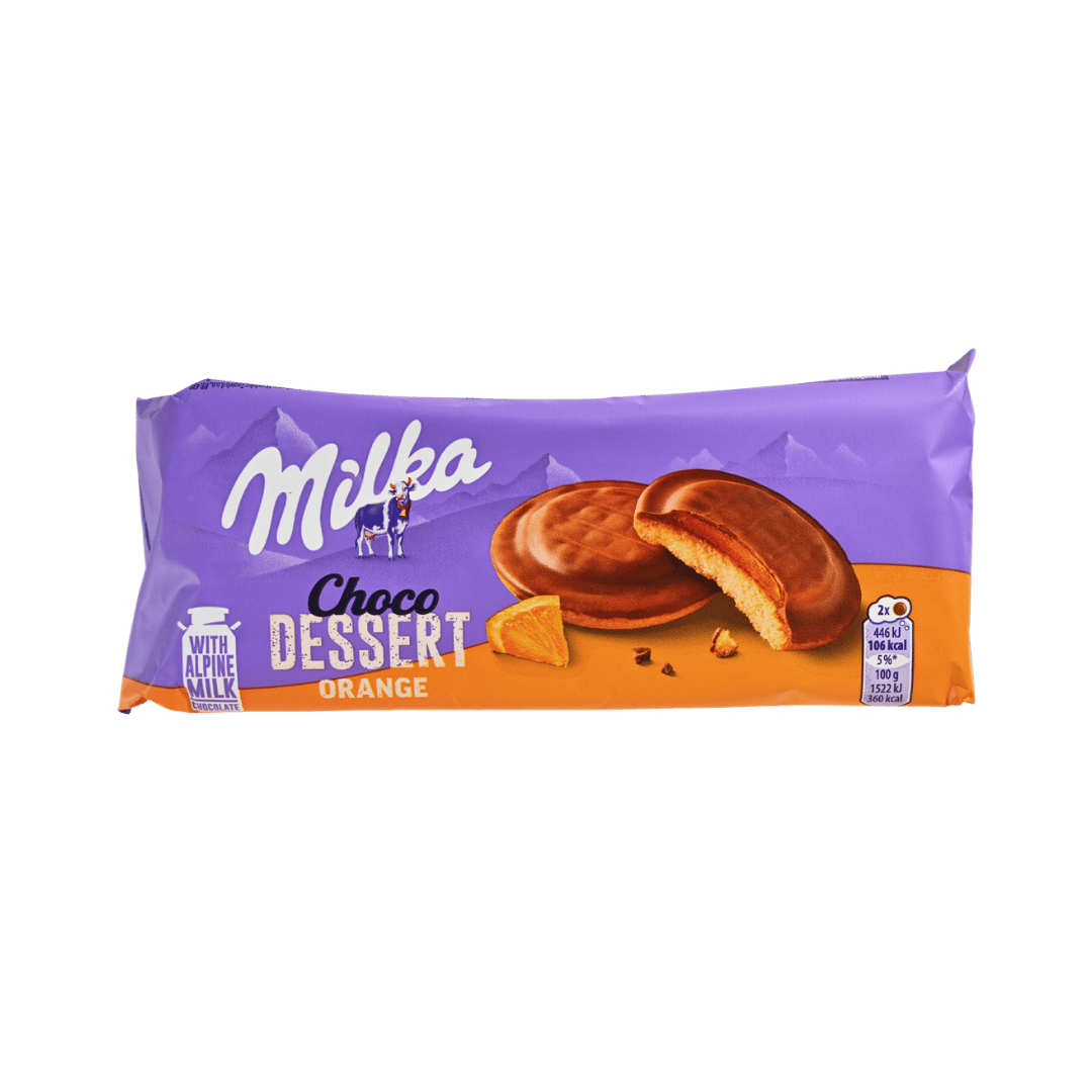 Milka Choco Dessert Orange Cakes