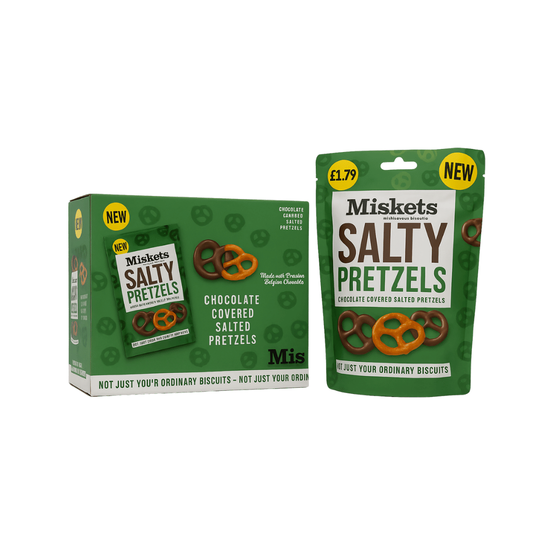 Miskets Chocolate Covered Salted Pretzels