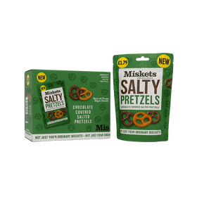Miskets Chocolate Covered Salted Pretzels