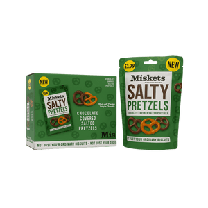 Miskets Chocolate Covered Salted Pretzels