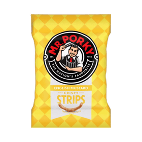 SPECIAL BULK BUY Mr Porky English Mustard Strips