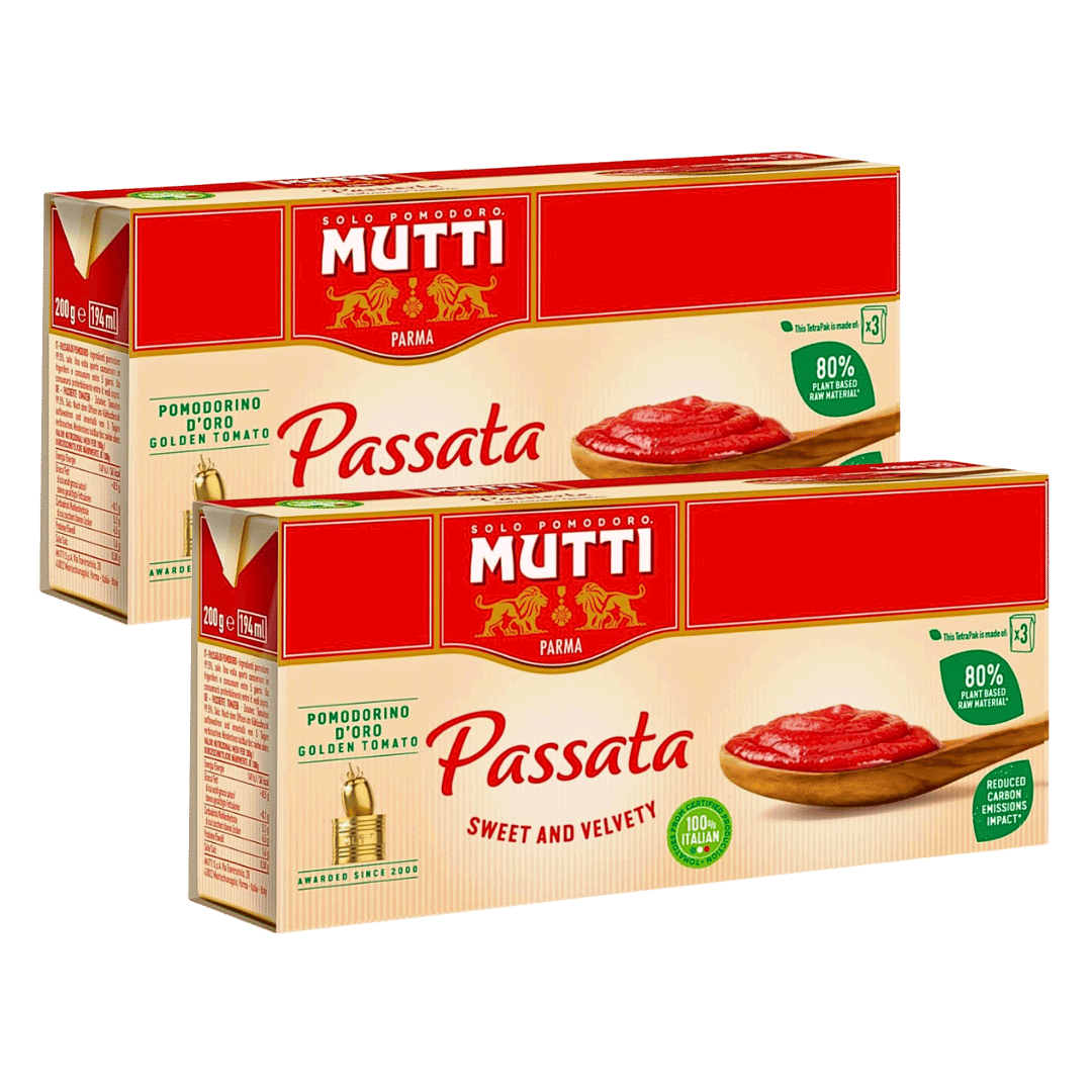 Multipack Mutti Italian Tomato Passata Sweet & Velvety