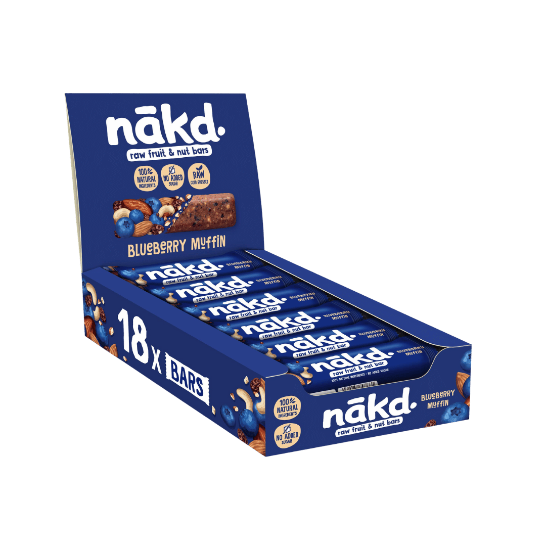 Naked Blueberry Muffin Bars