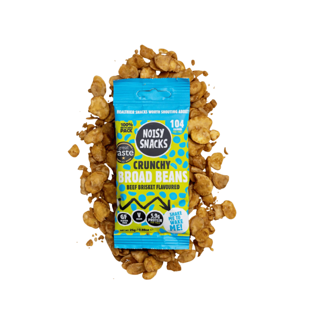 Noisy Snacks Beef Brisket Crunchy Broad Beans