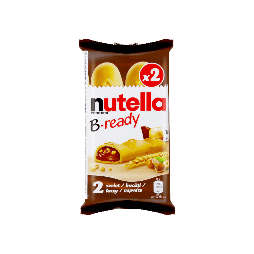 Nutella B-Ready Bars