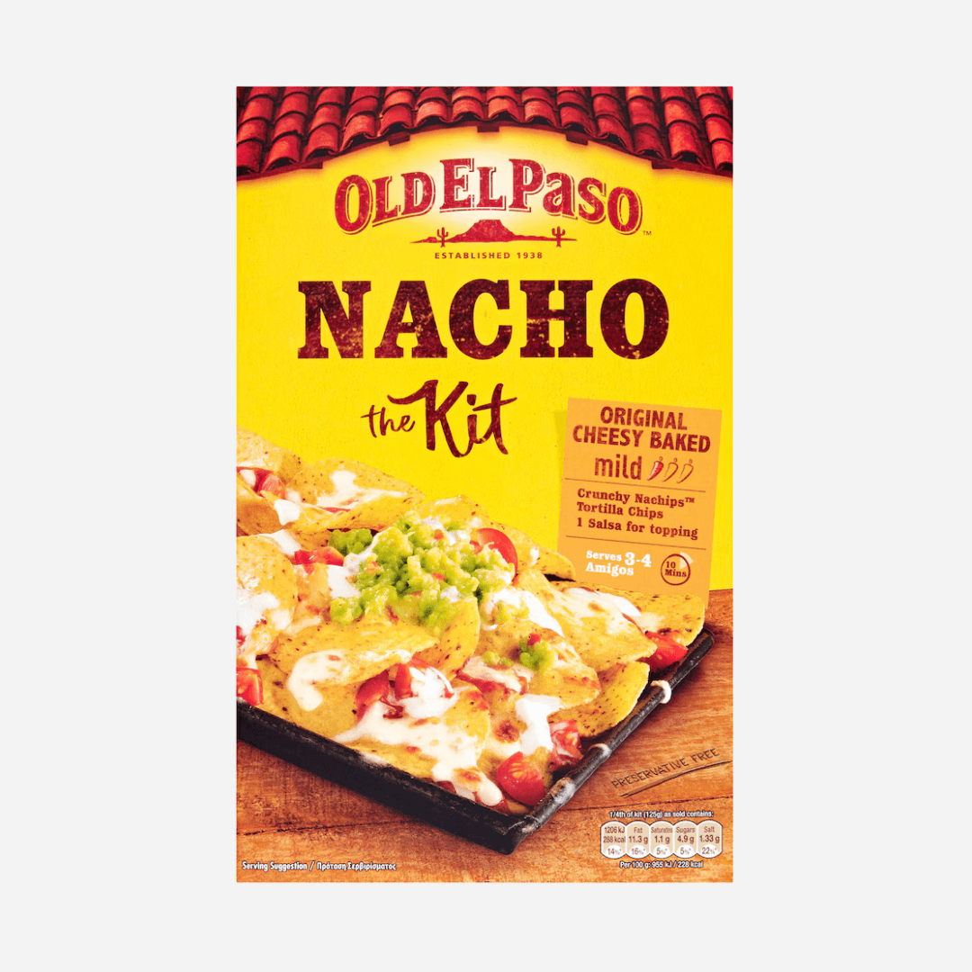 Old El Paso Original Cheesy Baked Mild Nacho Kit