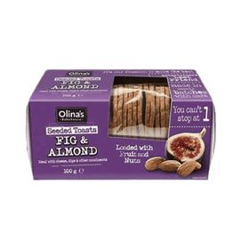 Olinas Fig & Almond Seeded Toasts