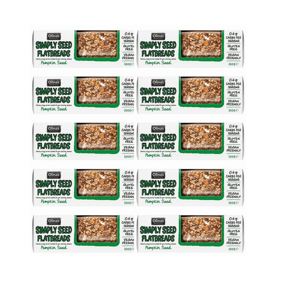 Olinas Seeded Flatbread Gluten Free Pumpkin Seed