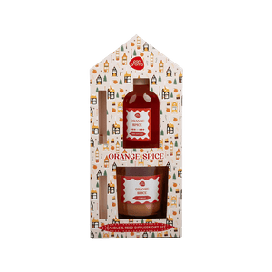 Pan Aroma Orange Spice candle & reed diffuser set