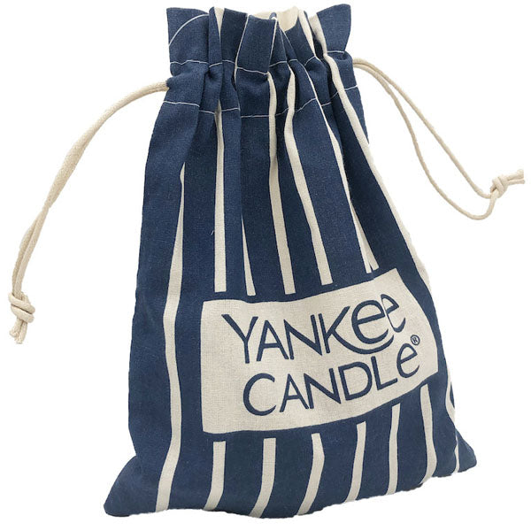 1 x Official Yankee Candle Pick N Mix Cotton Striped Gift Bag Only