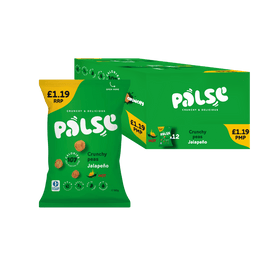Palse Crunchy Peas Jalapeno Hot 12 x 50g