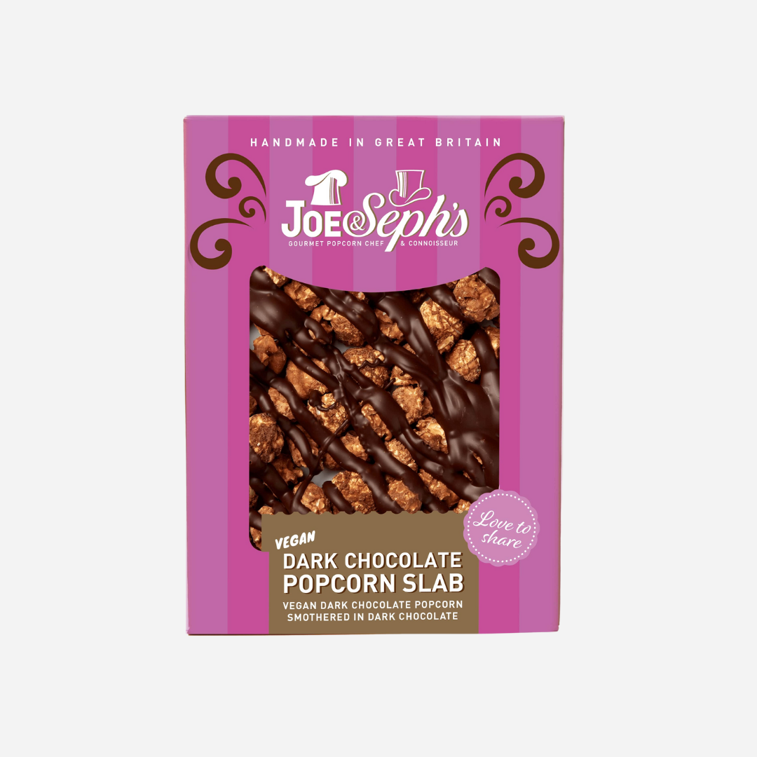 Joe & Seph's Dark Chocolate Popcorn Slab