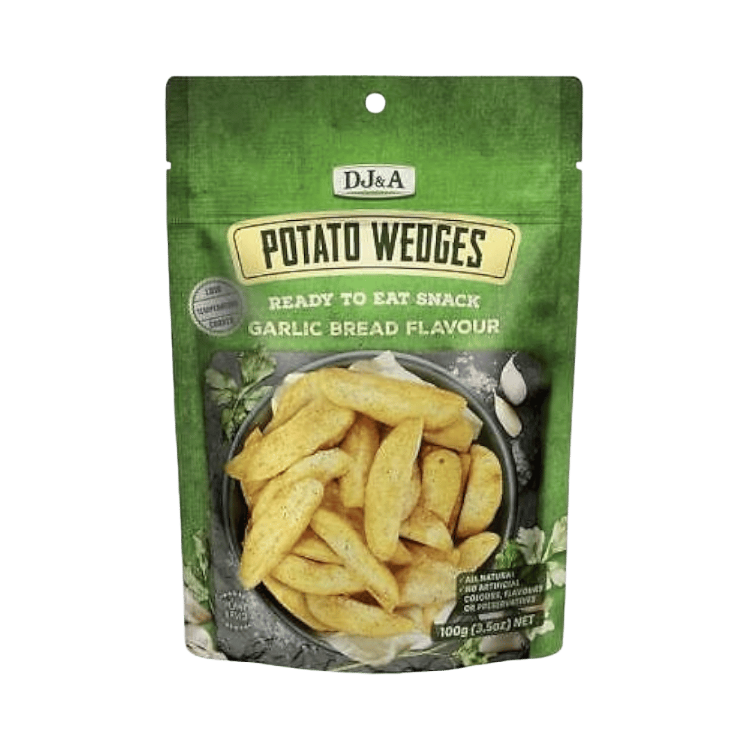 DJ & A Potato Wedges Garlic Bread Flavour