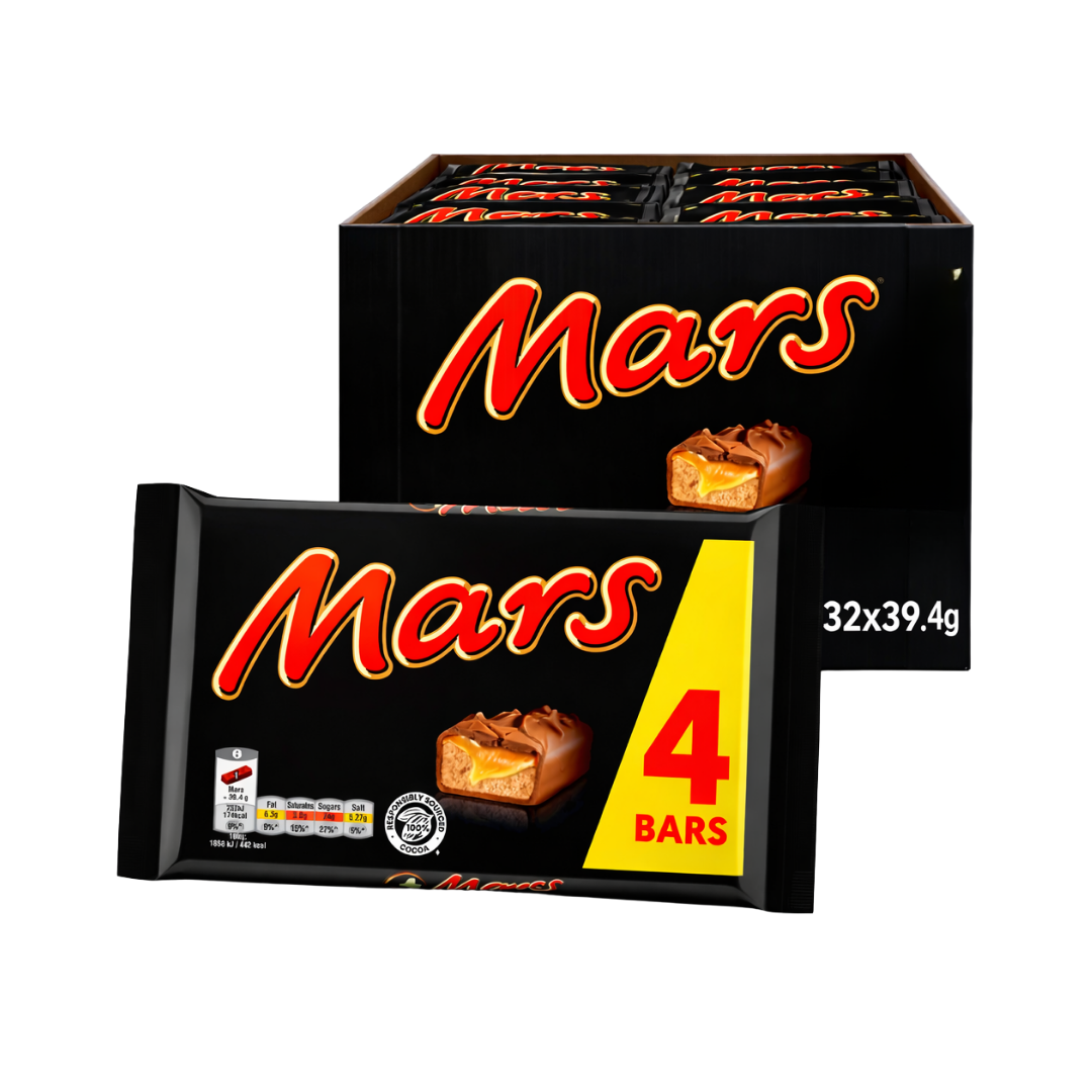 Mars Multipack 8 x 157.6g Bars (32 Bars)