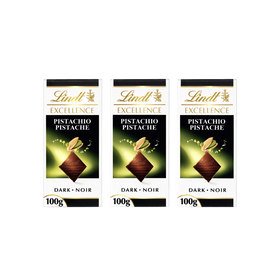 MULTIBUY Lindt Excellence Pistachio Dark Chocolate 3 FOR £4.99