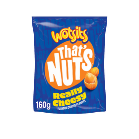 Wotsits That's Nuts Really Cheesy Coated Peanuts