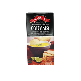 Paterson's Cracked Black Pepper Oatcakes